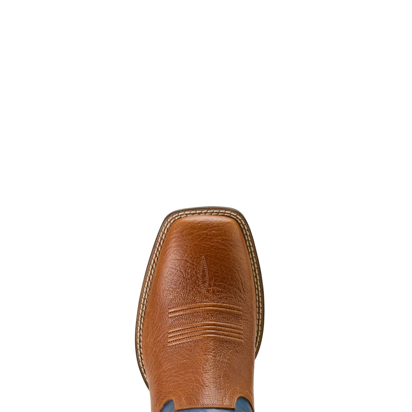 Ariat Mens Captivate Western Boots (10064043) Red Oak/Deep Blue