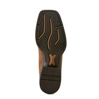 Ariat Mens Sport Steer Skull Western Boots (10064053) Sandstorm/Bitter Chocolate