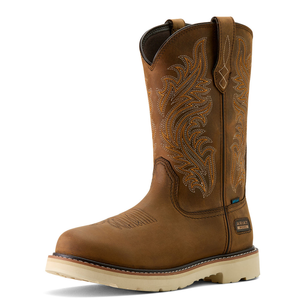 Ariat Mens Activator Argo H2O Boots (10063860) Distressed Brown