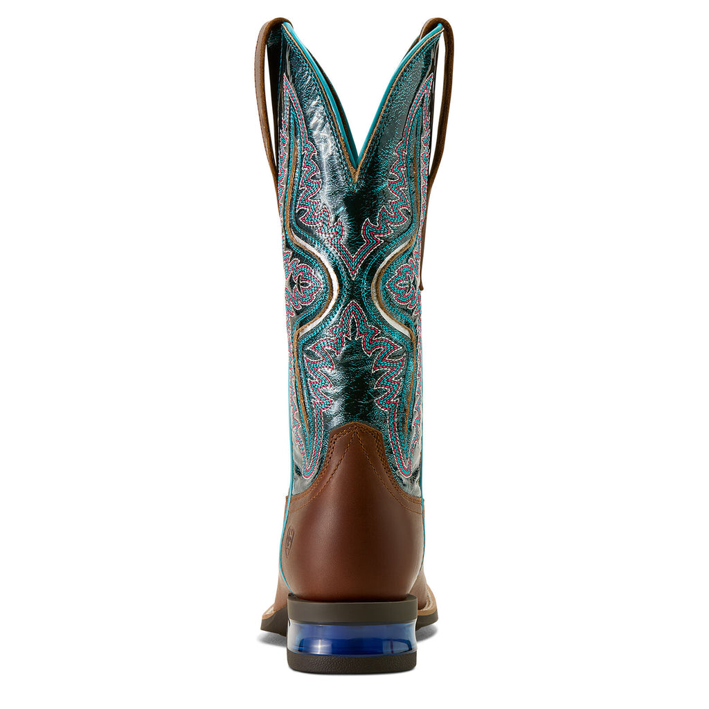 Ariat Womens Captivate West Vintage Western Boots (10063893) Vintage Caramel/Striking Aruba