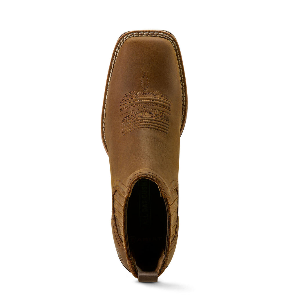 Ariat Womens Booker Chelsea Western Boots (10063973) Distressed Brown