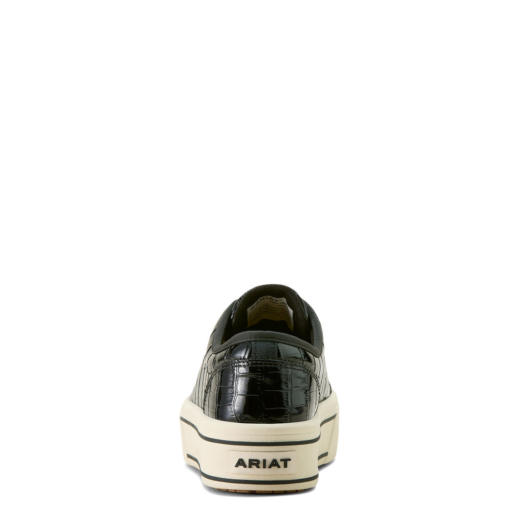 Ariat Womens Skylar Shoes (10063889) Luxe Caviar Croc Print