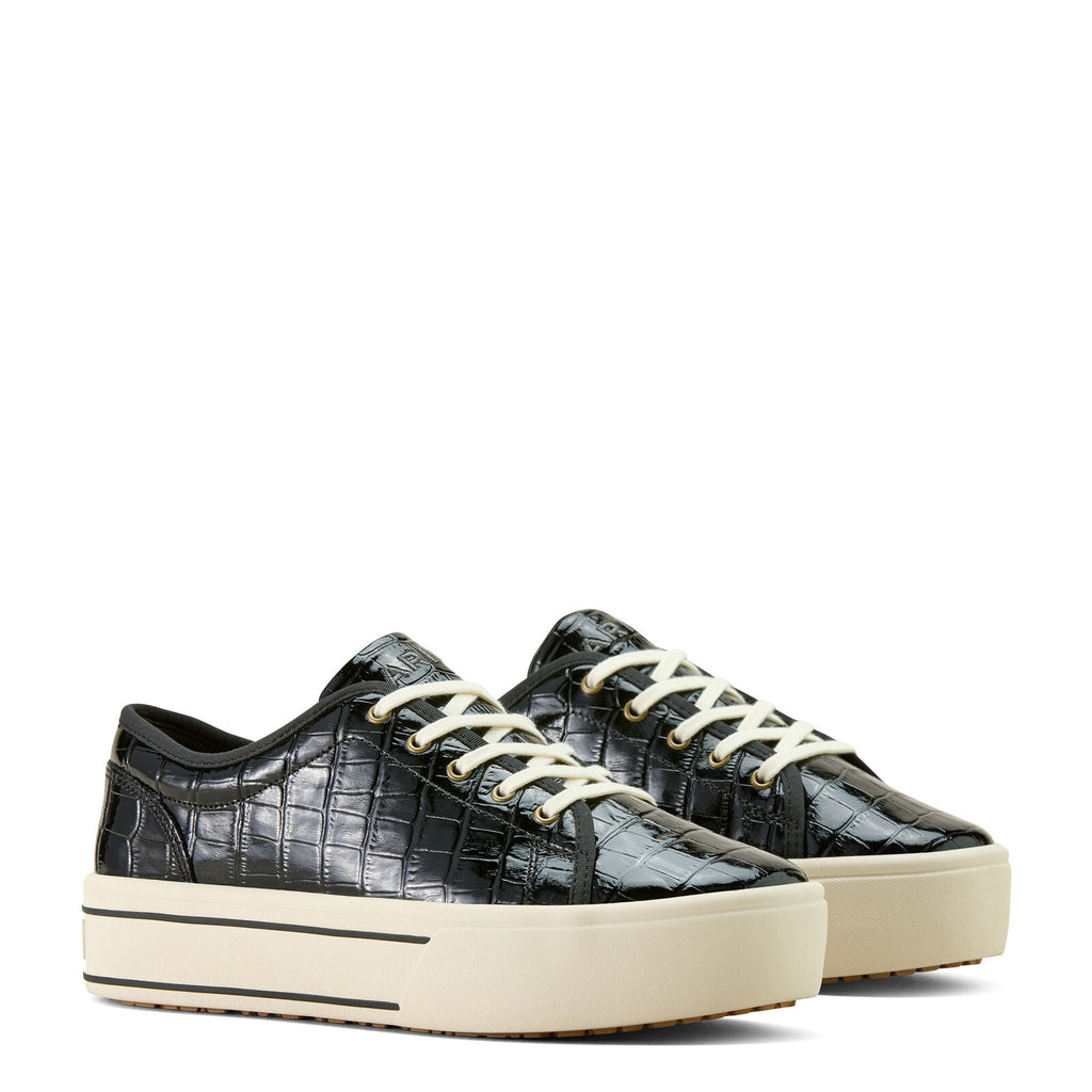 Ariat Womens Skylar Shoes (10063889) Luxe Caviar Croc Print