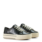 Ariat Womens Skylar Shoes (10063889) Luxe Caviar Croc Print