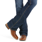 Ariat Womens R.E.A.L. Perfect Rise Stretch Rosa Bootcut Jeans (10027713) Lita