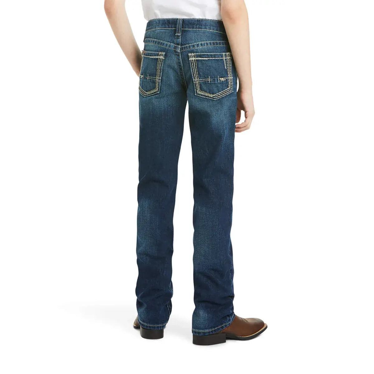 Ariat Boys B5 Slim Boundary Straight Leg Jeans (10018338) Cyclone
