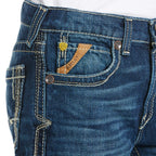 Ariat Boys B5 Slim Boundary Straight Leg Jeans (10018338) Cyclone
