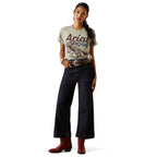 Ariat Womens Classic Rider S/S Tee (10062390) Vintage Camel
