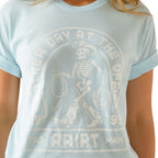 Ariat Womens Another Day S/S Tee (10062347) Vintage Lagoon