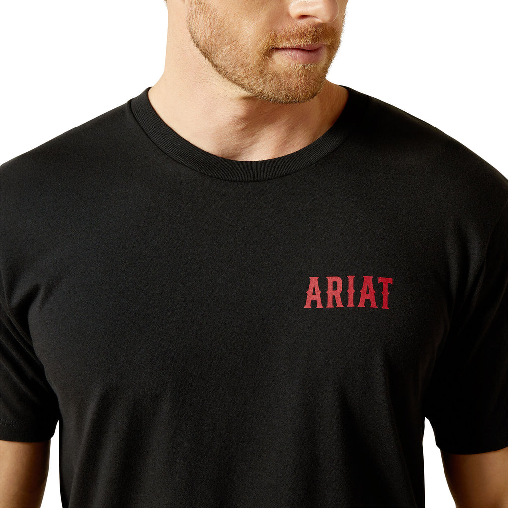 Ariat Mens Nab Mountain S/S Tee (10062411) Black