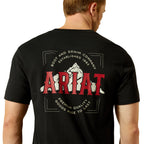 Ariat Mens Nab Mountain S/S Tee (10062411) Black