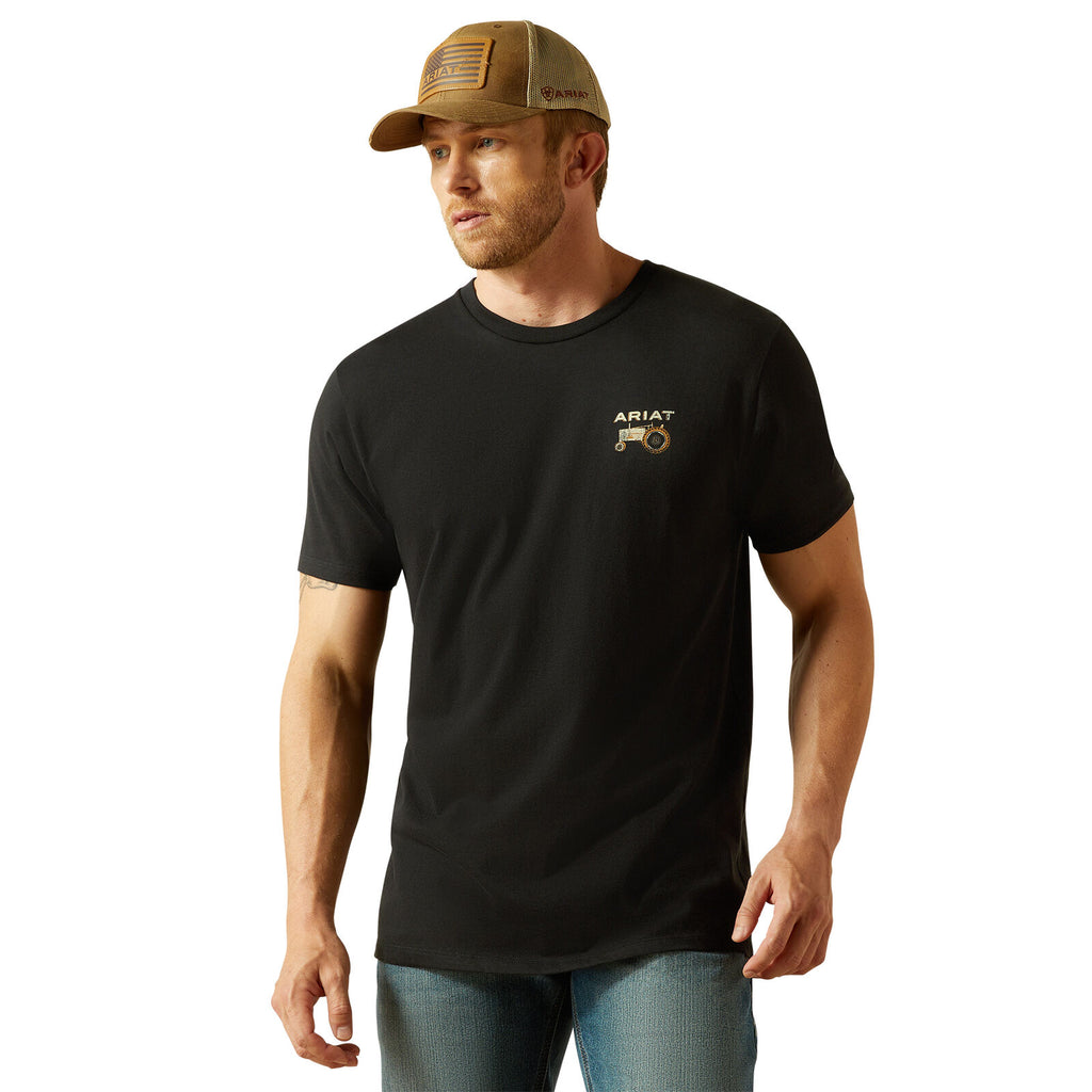 Ariat Mens Gramps Tractor S/S Tee (10062425) Black