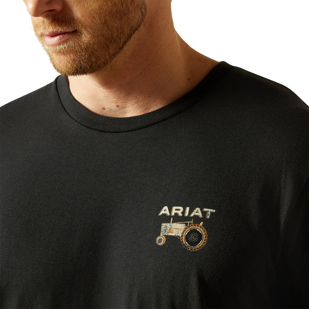 Ariat Mens Gramps Tractor S/S Tee (10062425) Black