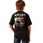 Ariat Boys Gramps Tractor S/S Tee (10062408) Black