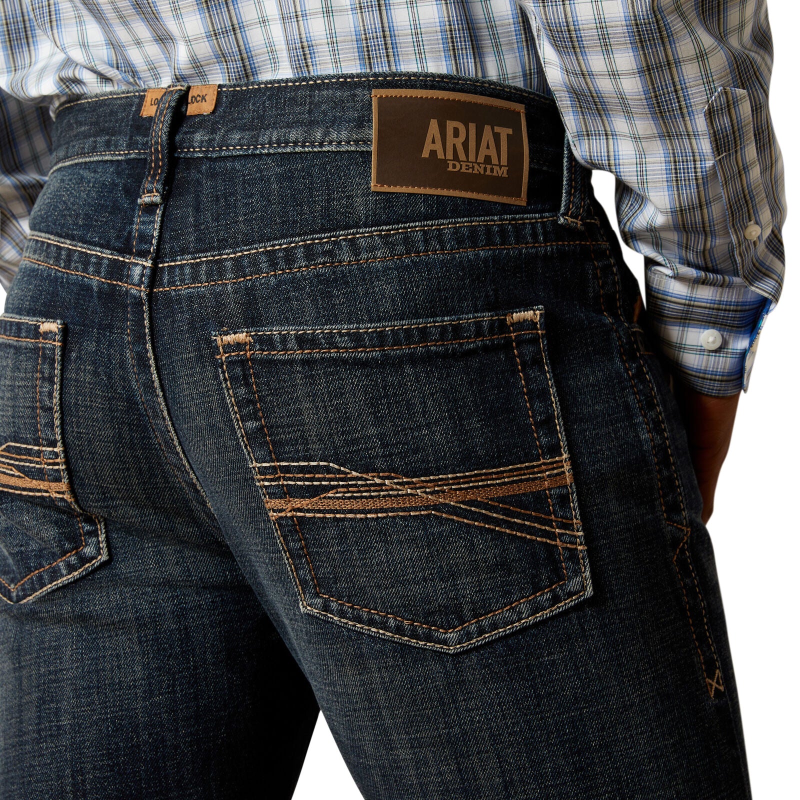 Ariat Mens M5 Straight Leg Jeans (10061744) Keith Bart