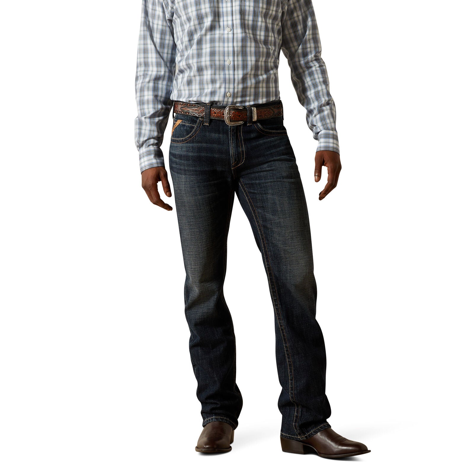 Ariat Mens M5 Straight Leg Jeans (10061744) Keith Bart