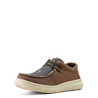 Ariat Youths Hilo Shoes (10063935) Chocolate/Ariat Steer Heads