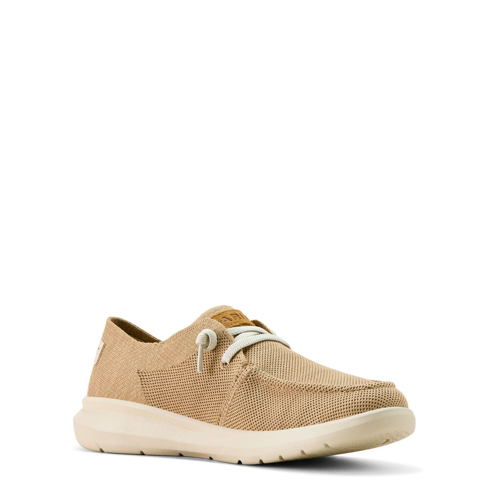 Ariat Womens Hilo Shoes (10063816) Heathered Tan Knit
