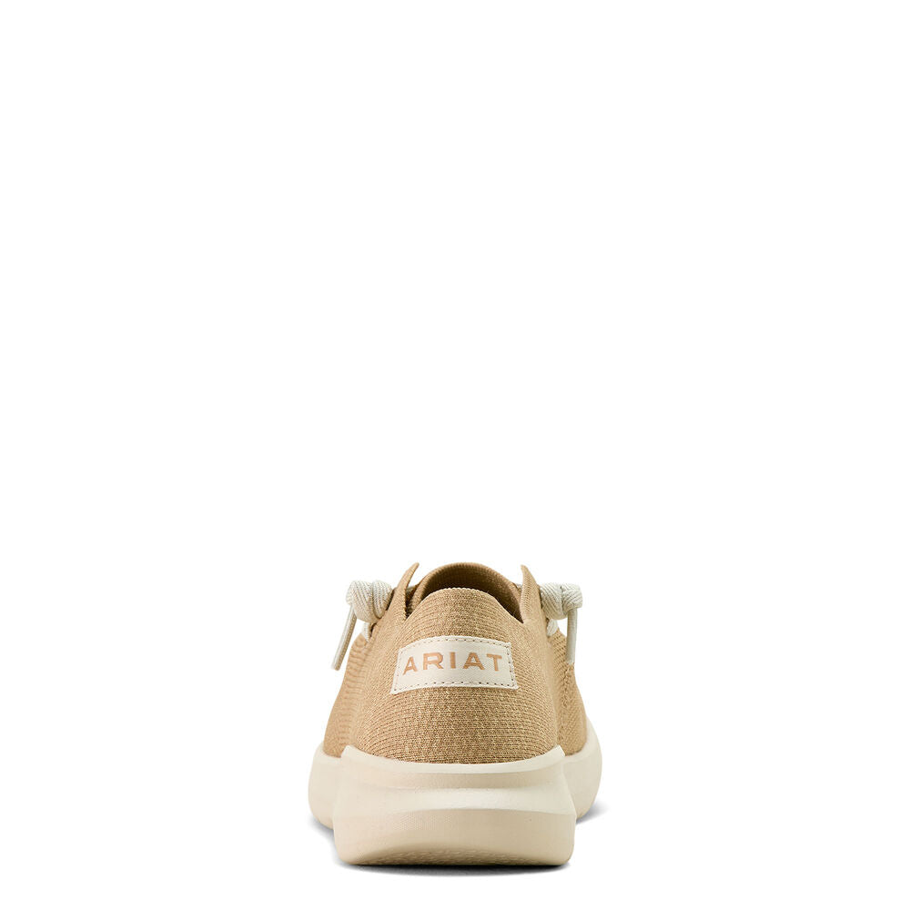 Ariat Womens Hilo Shoes (10063816) Heathered Tan Knit