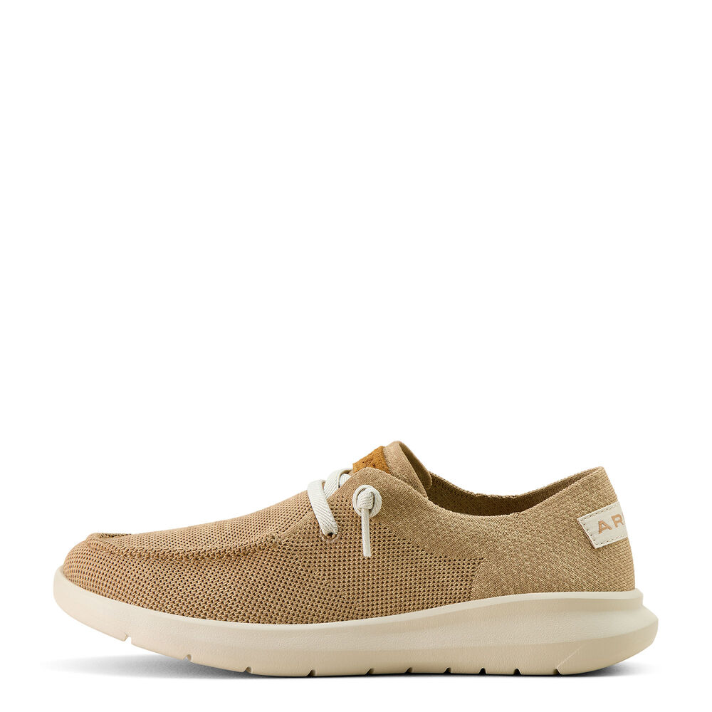 Ariat Womens Hilo Shoes (10063816) Heathered Tan Knit