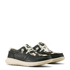 Ariat Womens Hilo Shoes (10063882) Black Floral Emboss