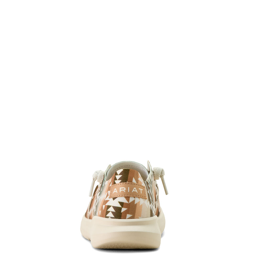 Ariat Womens Hilo Shoes (10063829) Natural Southwest Print