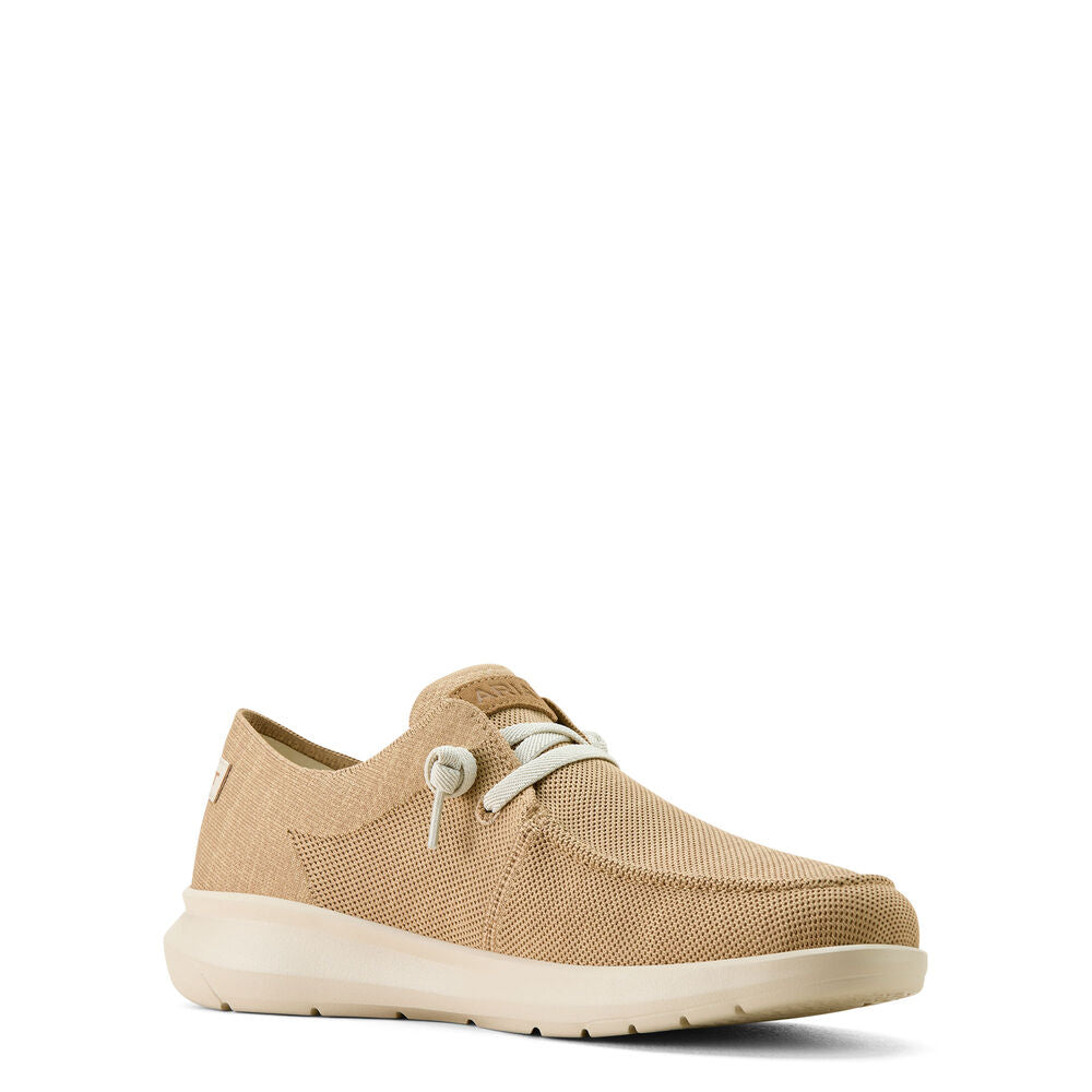 Ariat Mens Hilo Shoes (10064055) Light Tan Knit