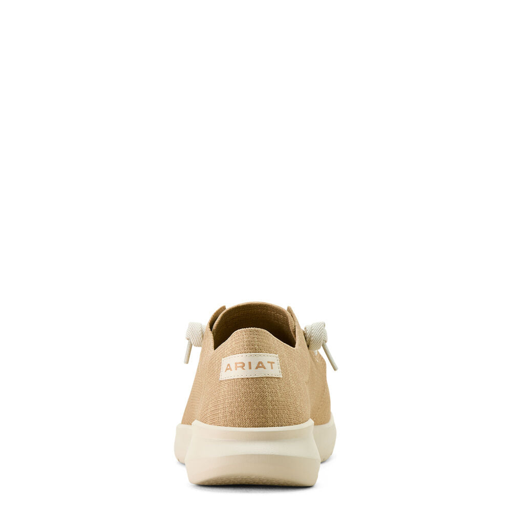 Ariat Mens Hilo Shoes (10064055) Light Tan Knit