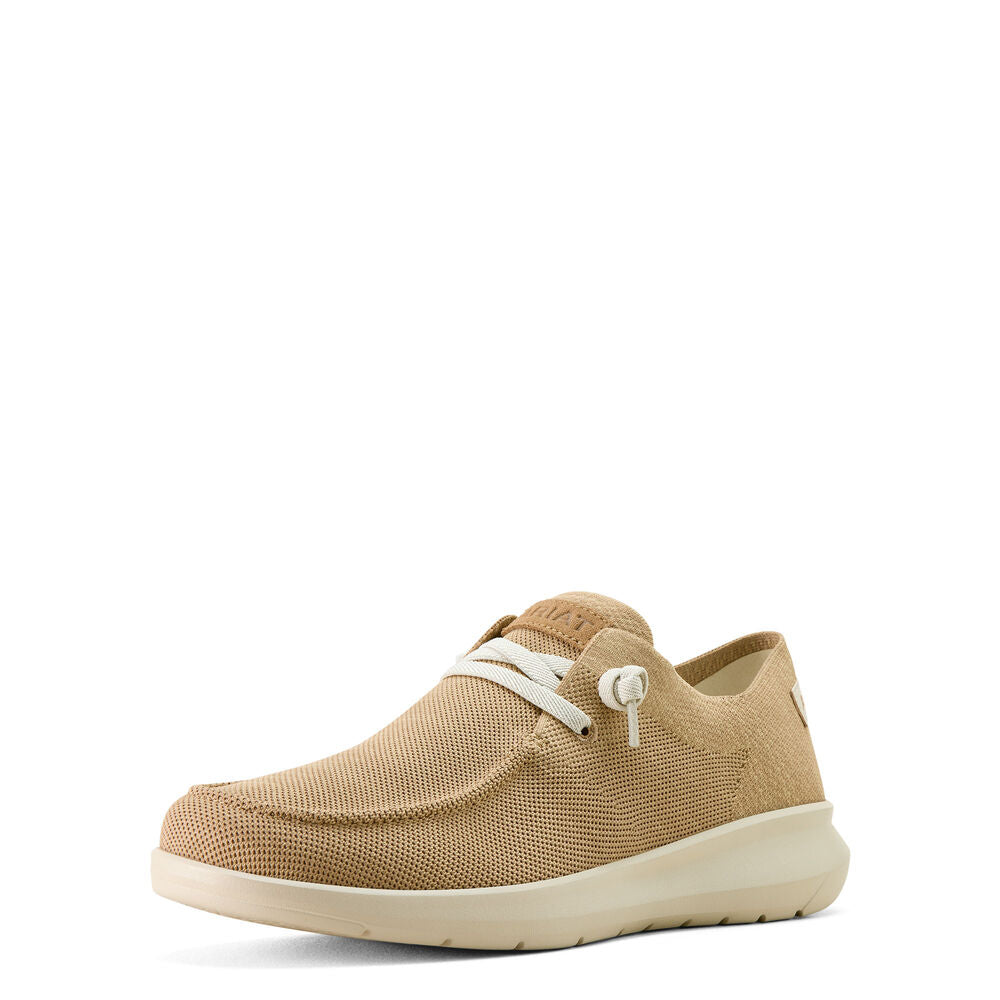 Ariat Mens Hilo Shoes (10064055) Light Tan Knit