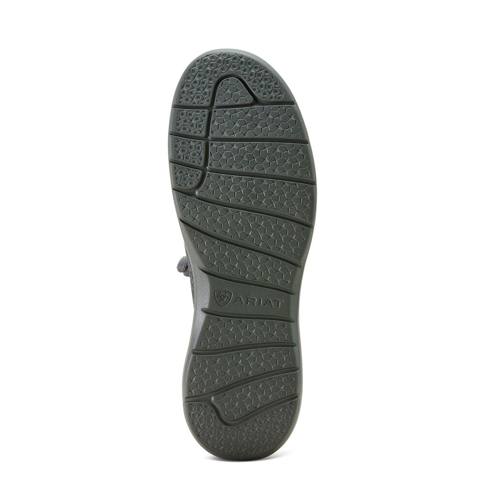 Ariat Mens Hilo Shoes (10064057) Charcoal Knit