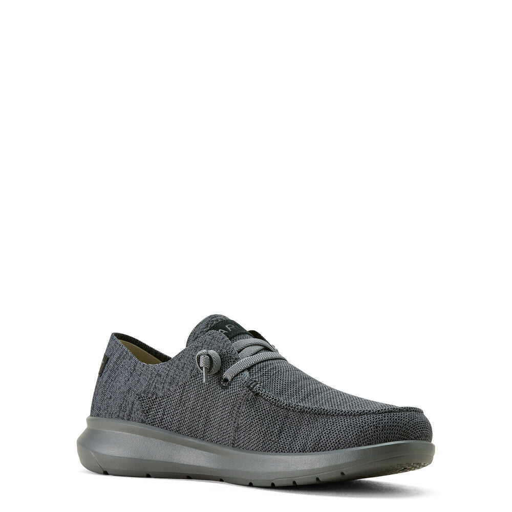 Ariat Mens Hilo Shoes (10064057) Charcoal Knit