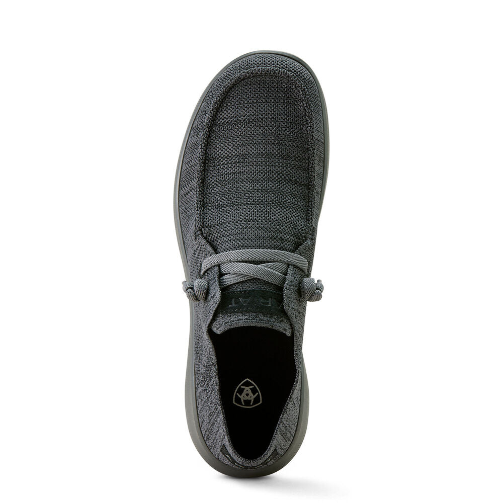 Ariat Mens Hilo Shoes (10064057) Charcoal Knit