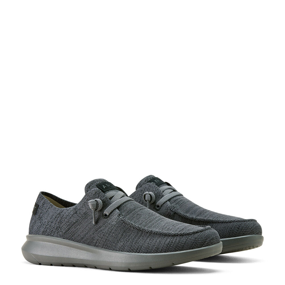 Ariat Mens Hilo Shoes (10064057) Charcoal Knit