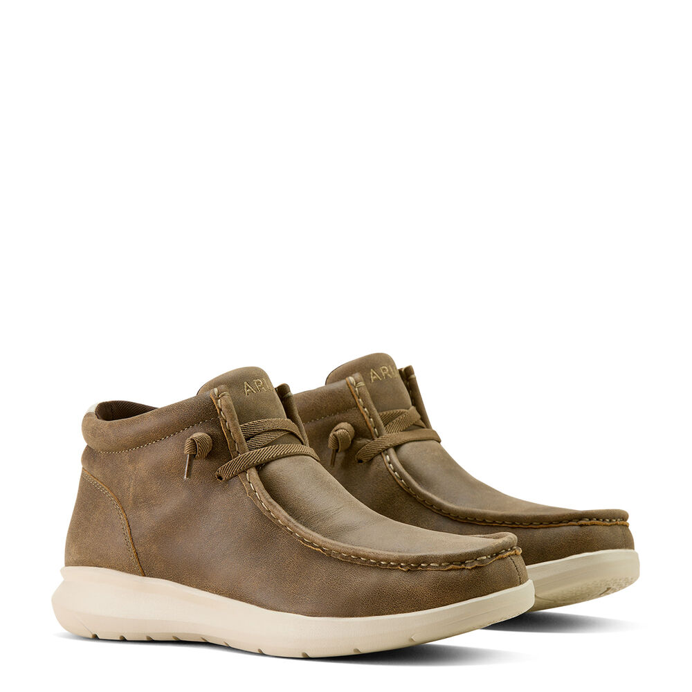 Ariat Mens Hilo Shoes (10063972) Mid Brown Bomber
