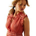 Ariat Womens Sunset State of Mind Dress (10058849) Chili