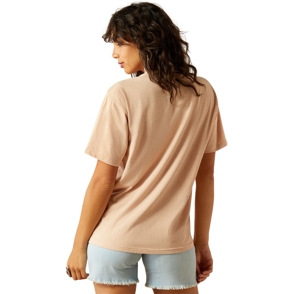 Ariat Womens Roadside S/S Tee (10060383) Muted Clay