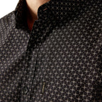 Ariat Mens Mars Modern S/S Shirt (10058984) Black