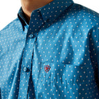 Ariat Mens Scott S/S Shirt (10059017) Dark Teal
