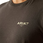 Ariat Mens Explore Circle S/S Tee (10058899) Vintage Black