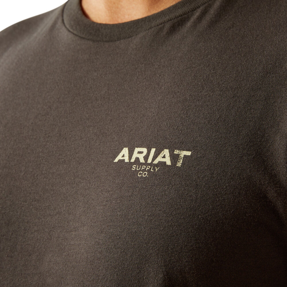 Ariat Mens Explore Circle S/S Tee (10058899) Vintage Black