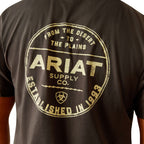 Ariat Mens Explore Circle S/S Tee (10058899) Vintage Black