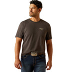 Ariat Mens Explore Circle S/S Tee (10058899) Vintage Black