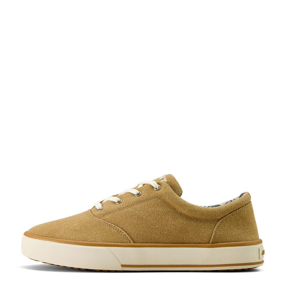 Ariat Mens Slater Shoes (10070318) Washed Tan Canvas