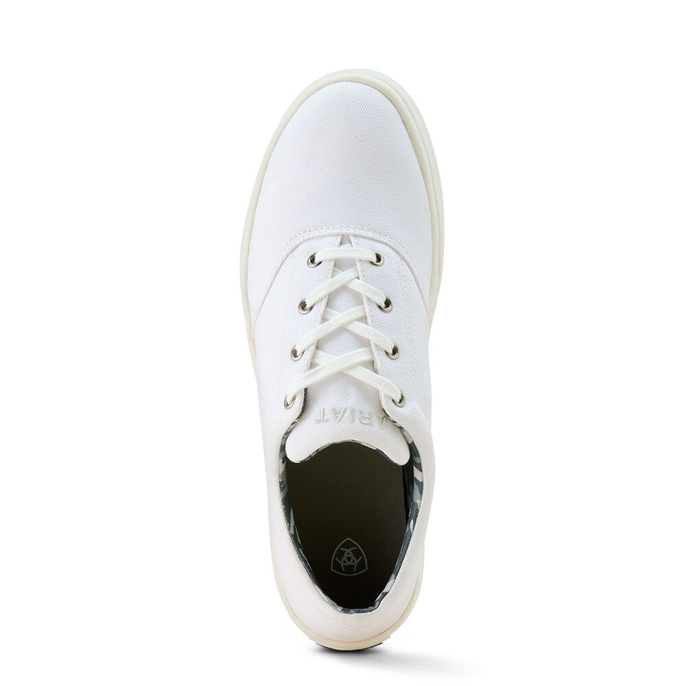 Ariat Mens Slater Shoes (10070316) Classic White