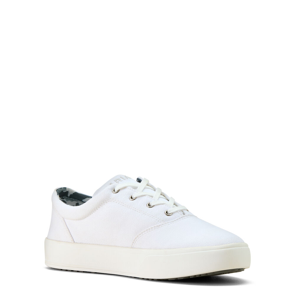Ariat Mens Slater Shoes (10070316) Classic White