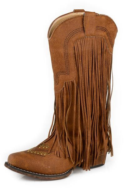 Roper Womens Dolly Boots (21566677) Tan