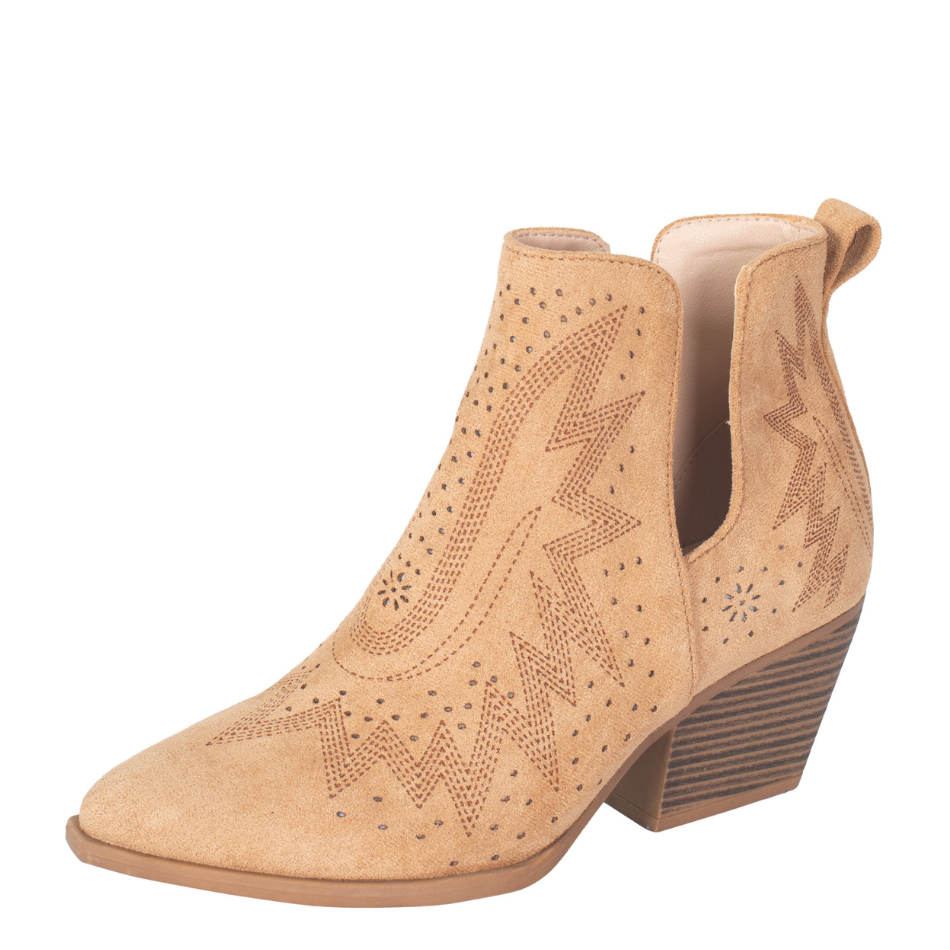 Roper Womens Caddilac Boots (21557724) Ranch Tan
