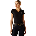 Ariat Womens BV Logo S/S Tee (10062826) Black
