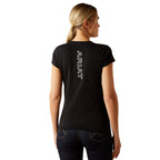Ariat Womens BV Logo S/S Tee (10062826) Black