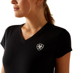 Ariat Womens BV Logo S/S Tee (10062826) Black